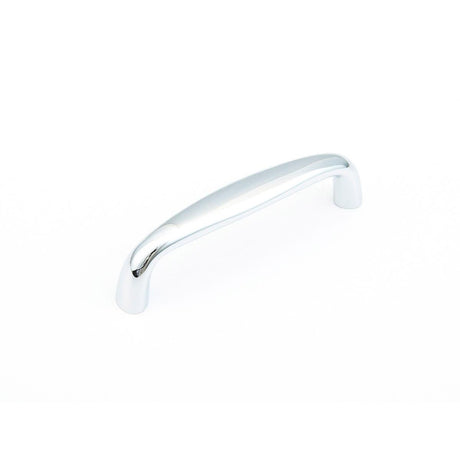 Schaub and Company 721-26 Solid Traditional Design Cabinet Pull With 3" Center to Center Chrome