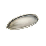 Schaub and Company 731-AN Solid Traditional Design Cup Cabinet Pull With 3" Center to Center Antique Nickel