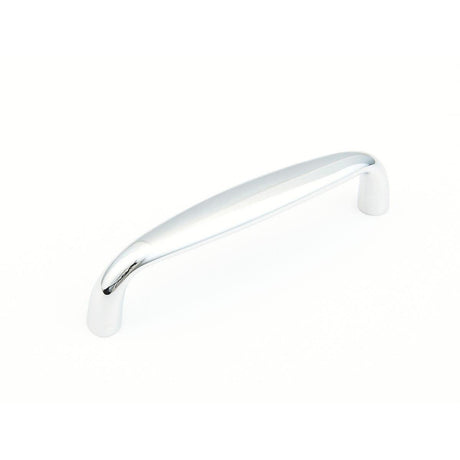 Schaub and Company 732-26 Solid Traditional Design Cabinet Pull With 4" Center to Center Chrome