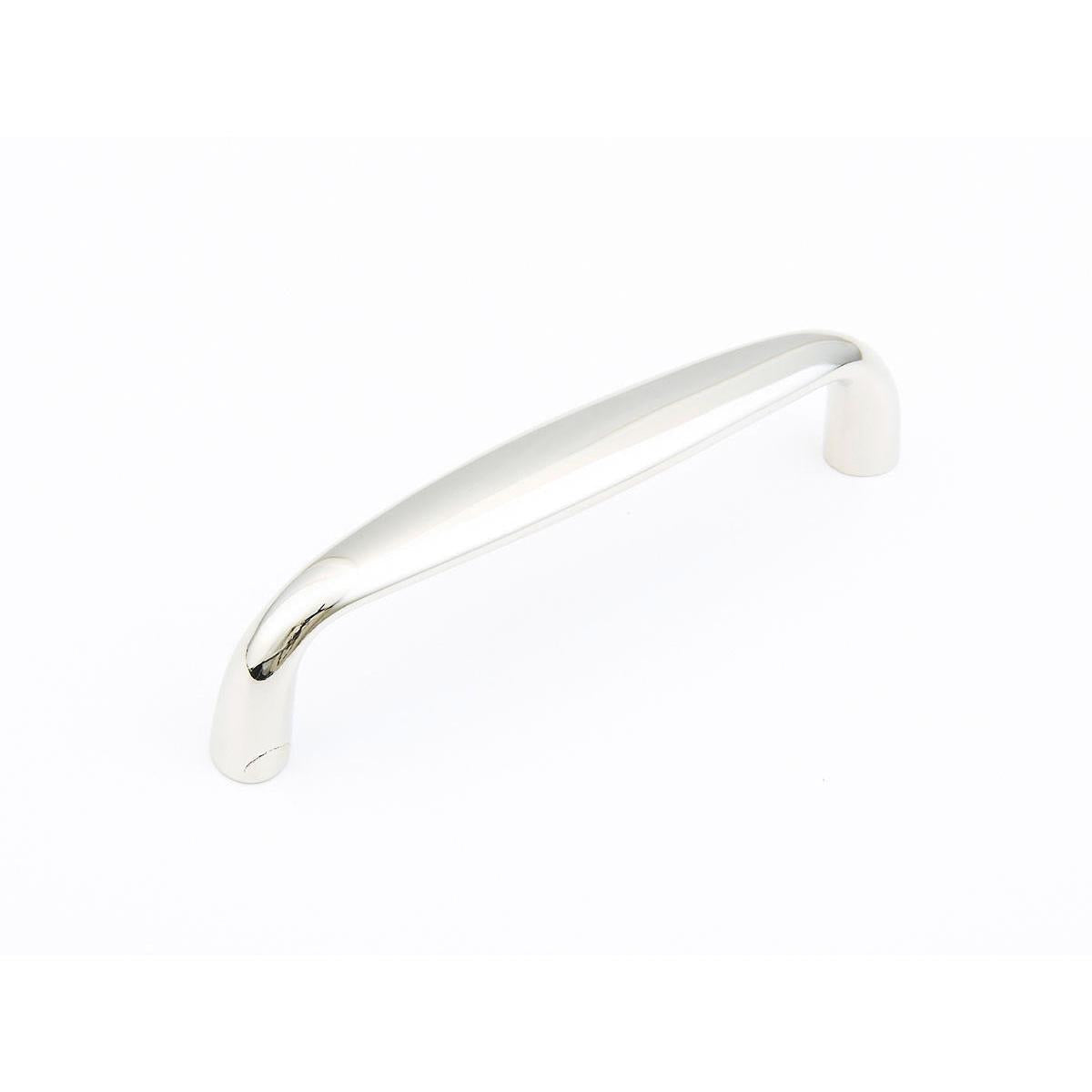 Schaub and Company 732-PN Solid Traditional Design Cabinet Pull With 4" Center to Center Polished Nickel
