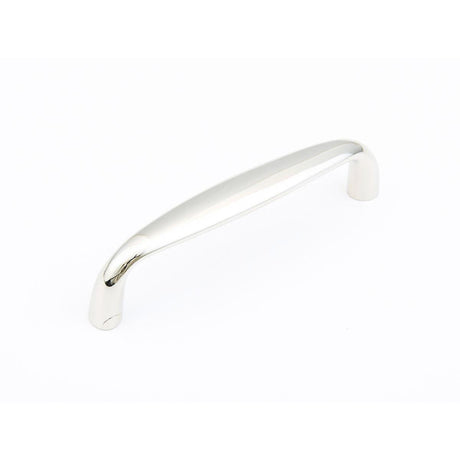 Schaub and Company 732-PN Solid Traditional Design Cabinet Pull With 4" Center to Center Polished Nickel