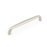 Schaub and Company 737-DN Solid Brass Cabinet Pull with 6 Inch Centers from the Traditional Designs Collection Distressed Nickel