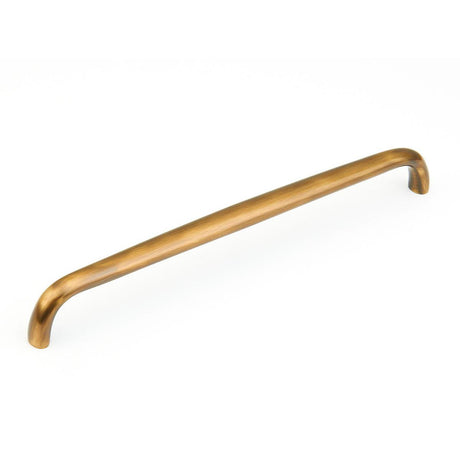 Schaub and Company 738-AB Traditional Designs Collection 15 Inch Center Cabinet Pull / Appliance Pull Antique Brass