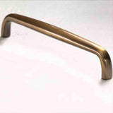 Schaub and Company 739-AB Solid Traditional Design Cabinet Pull / Appliance Pull With 10" Center to Center Antique Brass