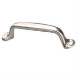 Schaub and Company 742-15 Solid Traditional Design Cabinet Pull With 4" Center to Center Satin Nickel
