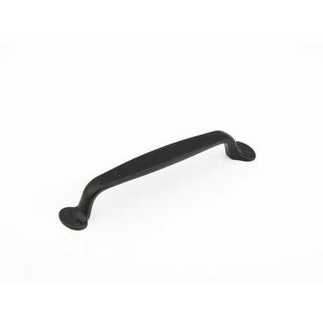 Schaub and Company 745-FB Traditional Designs Collection 6 Inch Center Cabinet Pull Flat Black