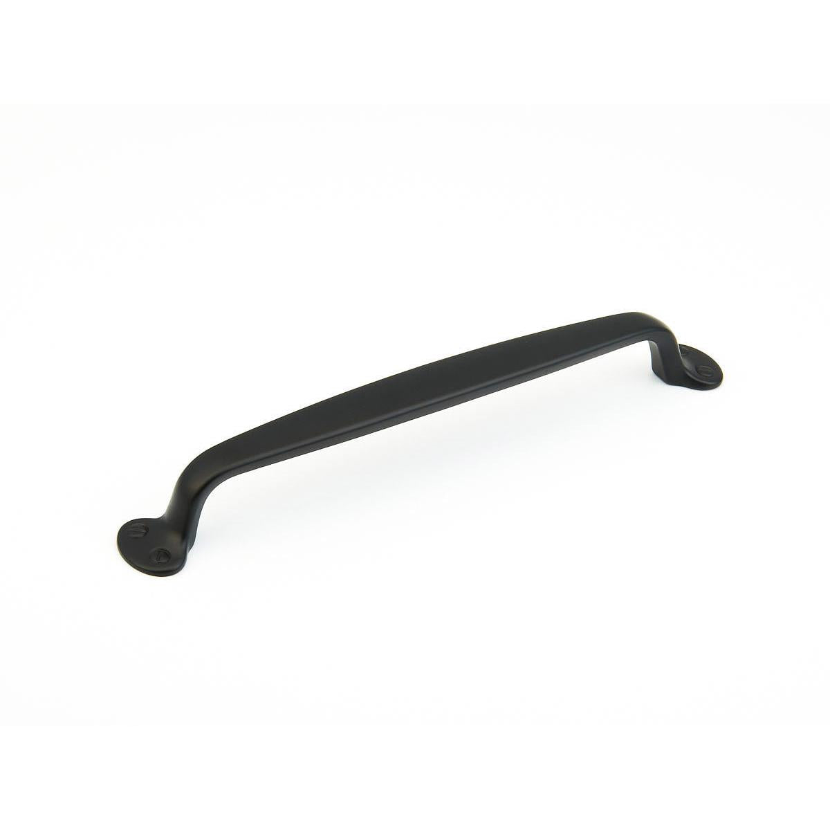 Schaub and Company 746-FB Traditional Designs Collection 12 Inch Center Cabinet Pull Flat Black