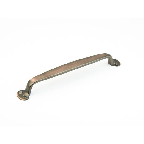 Schaub and Company 746-MIBZ Traditional Designs Collection 12 Inch Center Cabinet Pull Michelangelo Bronze