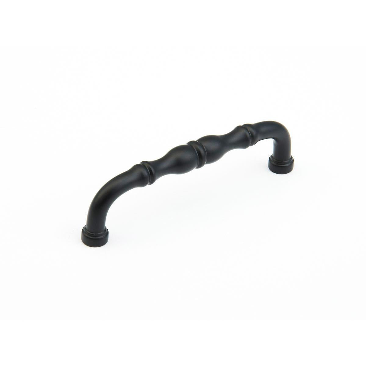 Schaub and Company 747-FB Traditional Designs Collection 4 Inch Center to Center Cabinet Pull Flat Black