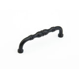 Schaub and Company 747-FB Traditional Designs Collection 4 Inch Center to Center Cabinet Pull Flat Black