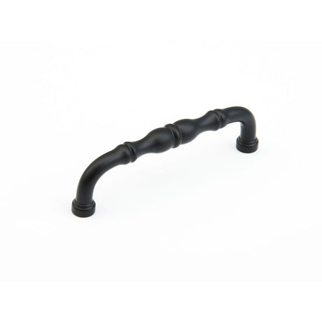 Schaub and Company 747-FB Traditional Designs Collection 4 Inch Center to Center Cabinet Pull Flat Black