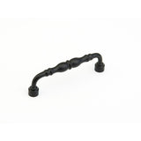 Schaub and Company 748-FB Traditional Designs Collection 6 Inch Center to Center Cabinet Pull Flat Black
