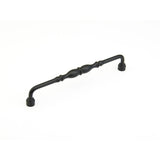 Schaub and Company 749-FB Traditional Designs Collection 12 Inch Center to Center Cabinet Pull Flat Black