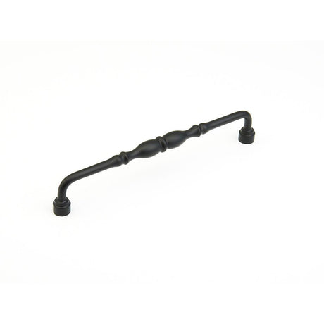 Schaub and Company 749-FB Traditional Designs Collection 12 Inch Center to Center Cabinet Pull Flat Black