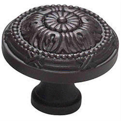 Schaub and Company 751-10B Versailles Design Mushroom Cabinet Knob With 1-1/4" Diameter Oil Rubbed Bronze