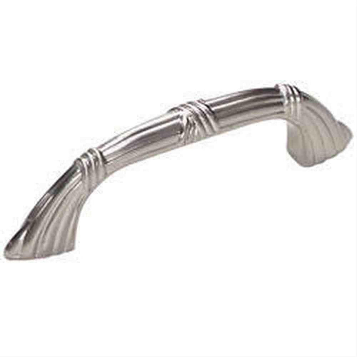 Schaub and Company 753-15 Versailles Design Cabinet Pull With 3" Center to Center Satin Nickel