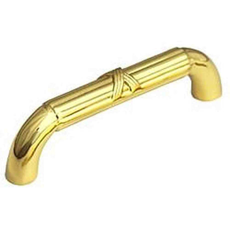 Schaub and Company 762-03 polished brass cabinet pull