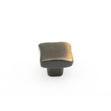 Schaub and Company 765-AZ Vinci Design Square Cabinet Knob With 1" Diameter Antique Bronze