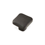Schaub and Company 765-BB Vinci Design Square Cabinet Knob With 1" Diameter Black Bronze