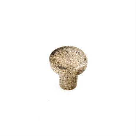 Schaub and Company 771-IN Bronze Mountain Design Mushroom Cabinet Knob With 1-1/4" Diameter Italian Nickel