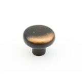 Schaub and Company 773-AZ Bronze Mountain Design Mushroom Cabinet Knob With 1-5/8" Diameter Aged Bronze