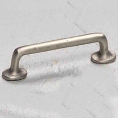 Schaub and Company 777-AS Bronze Mountain Design Cabinet Pull With 4" Center to Center Antique Silver