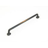 Schaub and Company 779-AZ Bronze Mountain Design Cabinet Pull / Appliance Pull With 12" Center to Center Aged Bronze