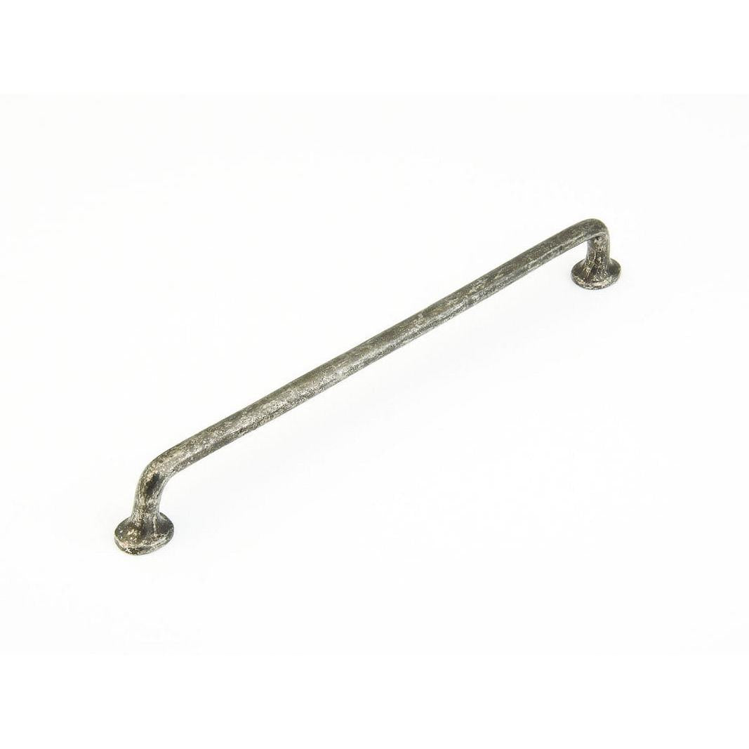 Schaub and Company 779-DP Bronze Mountain Design Cabinet Pull / Appliance Pull With 12" Center to Center Dark Pewter