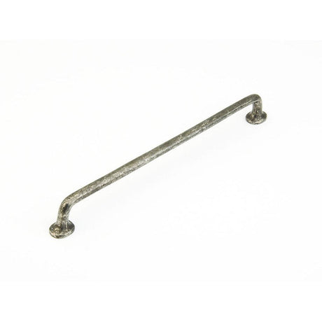 Schaub and Company 779-DP Bronze Mountain Design Cabinet Pull / Appliance Pull With 12" Center to Center Dark Pewter