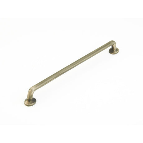 Schaub and Company 779-IN Bronze Mountain Design Cabinet Pull / Appliance Pull With 12" Center to Center Italian Nickel