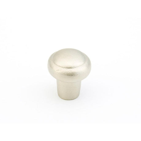 Schaub and Company 781-AS Bronze Mountain Design Round Cabinet Knob With 1.38" Diameter Antique Silver