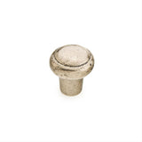 Schaub and Company 781-IN Bronze Mountain Design Round Cabinet Knob With 1.38" Diameter Italian Nickel