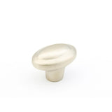 Schaub and Company 782-AS Bronze Mountain Design Oval Cabinet Knob With 1.88" Diameter Antique Silver