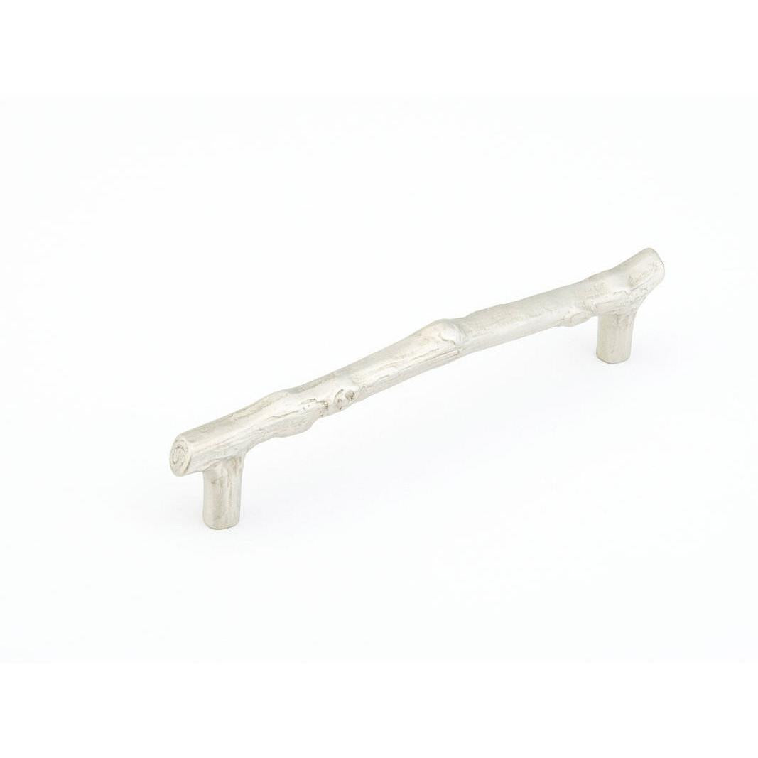 Schaub and Company 784-AS Bronze Mountain Design Cabinet Pull With 6" Center to Center Antique Silver