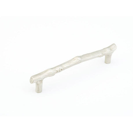 Schaub and Company 784-AS Bronze Mountain Design Cabinet Pull With 6" Center to Center Antique Silver