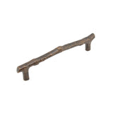 Schaub and Company 784-AZ Bronze Mountain Design Cabinet Pull With 6" Center to Center Aged Bronze