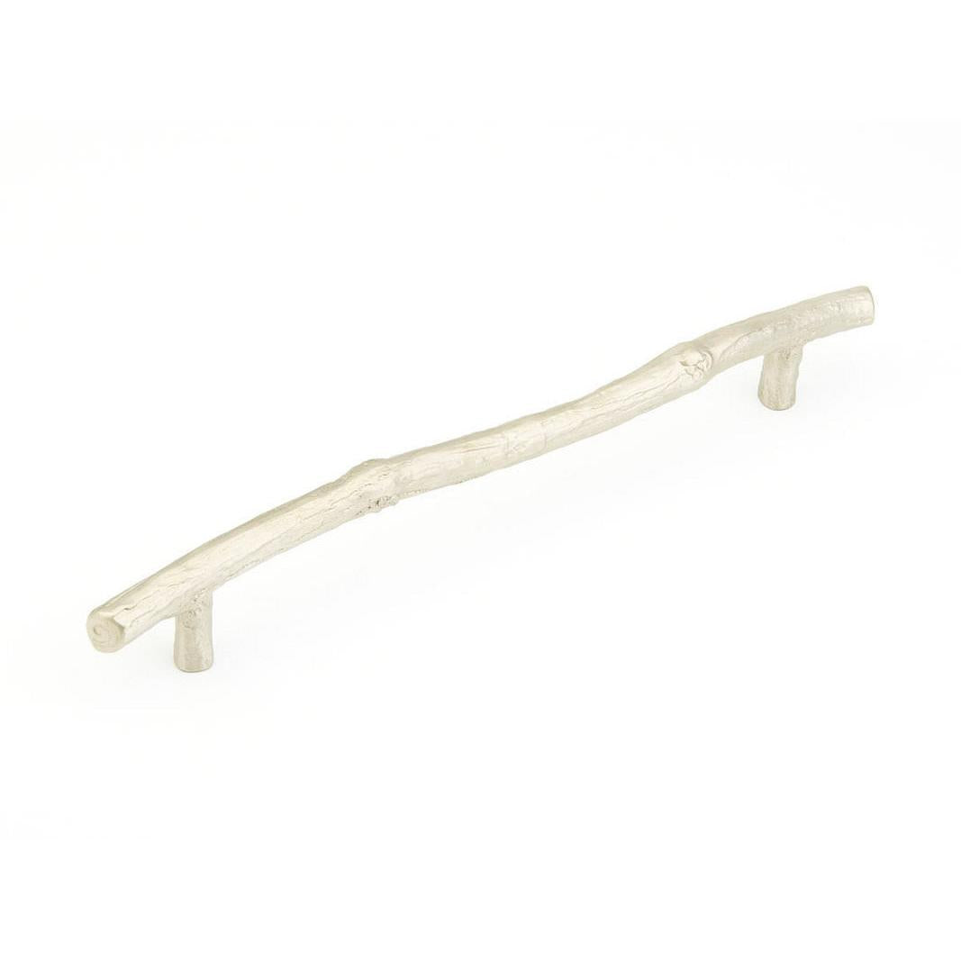 Schaub and Company 785-AS Bronze Mountain Design Cabinet Pull / Appliance Pull With 12" Center to Center Antique Silver