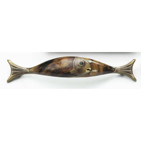 Schaub and Company 850-PEN-ED Maitland-Smith Design Designer Cabinet Pull With 4-1/2" Center to Center Penshell