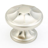 Schaub and Company 876-15 Empire Design Mushroom Cabinet Knob With 1-3/8" Diameter Satin Nickel