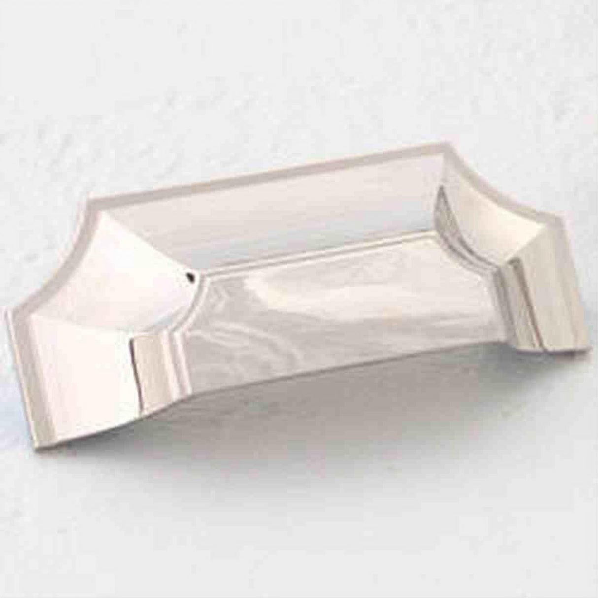 Schaub and Company 878-PN Empire Design Designer Cabinet Pull With 3" Center to Center Polished Nickel