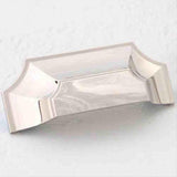 Schaub and Company 878-PN Empire Design Designer Cabinet Pull With 3" Center to Center Polished Nickel