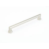 Schaub and Company 879-15 Empire Design Cabinet Pull With 8" Center to Center Satin Nickel