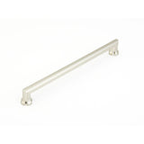 Schaub and Company 880-15 Empire Design Cabinet Pull / Appliance Pull With 12" Center to Center Satin Nickel
