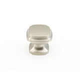 Schaub and Company 882-15 Empire Collection Square Cabinet Knob Satin Nickel