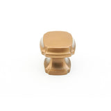 Schaub and Company 882-BBZ Empire Collection Square Cabinet Knob Brushed Bronze