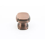 Schaub and Company 882-EBZ Empire Collection Square Cabinet Knob Empire Bronze