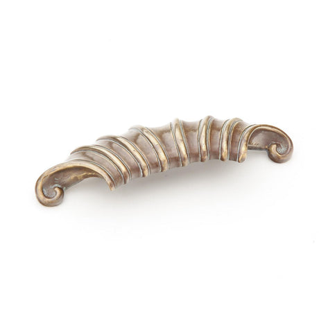 Schaub and Company 915-MBR French Court Series 2 Inch Center Cabinet Cup Cabinet Pull Monticello Brass