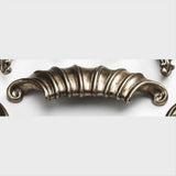 Schaub and Company 915-MSL French Court Series 2 Inch Center Cabinet Cup Cabinet Pull Monticello Silver