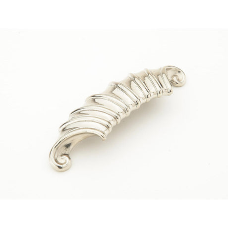 Schaub and Company 915-WB French Court Series 2 Inch Center Cabinet Cup Cabinet Pull White Brass