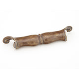 Schaub and Company 919-MBR French Court Series 6-1/2 Inch Center Cabinet Cup Cabinet Pull Monticello Brass